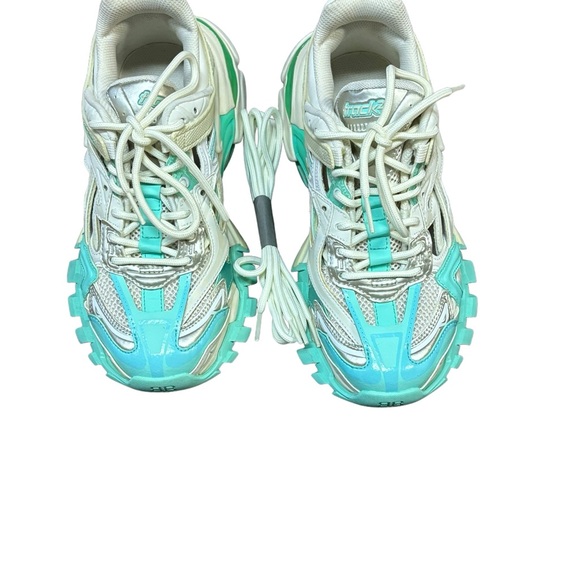 Low Top Balenciaga.2 Track Sneaker MINTGREYBEIGE - Picture 2 of 8